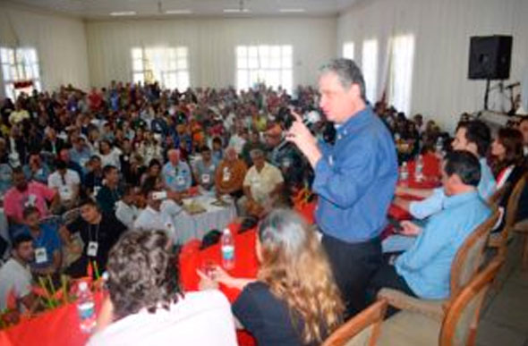 Foto: Reprodução diariodemanhuacu / Encontro regional que aconteceu dia 29 em Manhuaçu foi parte da agenda que o MDB tem feito desde o início de junho