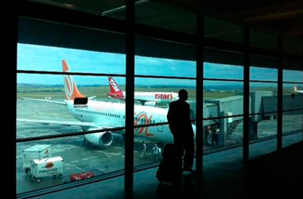 Foto: Reprodução O Tempo / Com greve dos caminhoneiros, aeroporto de Confins pode ficar sem combustível