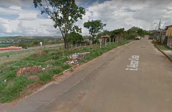O crime aconteceu no bairro Santa Tereza em Pedro Leopoldo/ Foto: Street View