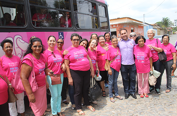 O Grupo Viva a Vida é um grande suporte para as vítimas do câncer de mama/ Foto: Ascom PMSL