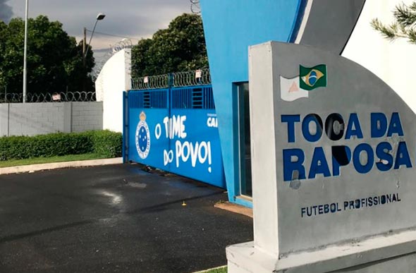 Técnico do Cruzeiro faz treino fechado para jogo desta quarta-feira (10) no Mineirão/Foto: HD