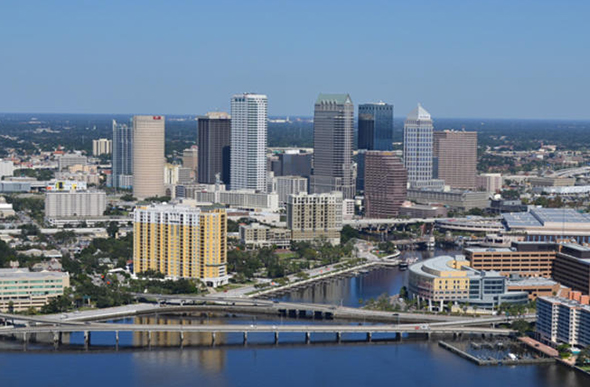 A jovem agredida mora na cidade de Tampa, na Flórida - EUA/ Foto: reprodução internet