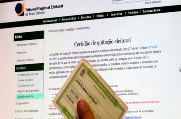 Foto: Alair Ribeiro/TRE-MT / Sem a certidão, eleitor fica impedido de obter passaporte ou carteira de identidade