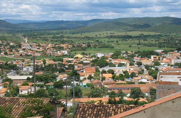 Vista da cidade de Porteirinha./ Foto: Reprodução internet