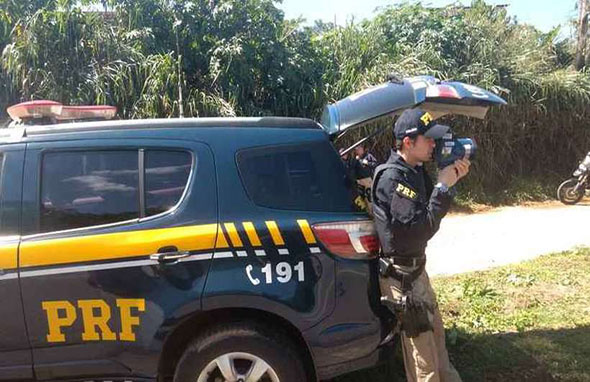 Agentes terão reforço nas estradas federais durante a fiscalização na Semana Santa./ Foto: Divulgação/PRF