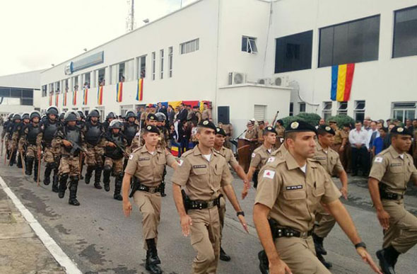Batalhão da Polícia Militar em Sete Lagoas. - Foto: Reprodução/Internet