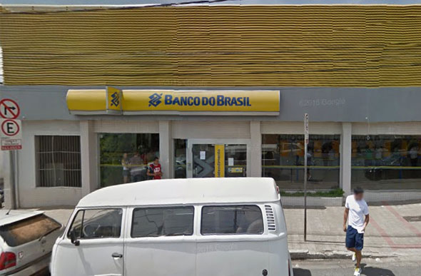 Agência do Banco do Brasil na Av. Raquel Teixeira Viana, em Sete Lagoas — Imagem: Google/Street View