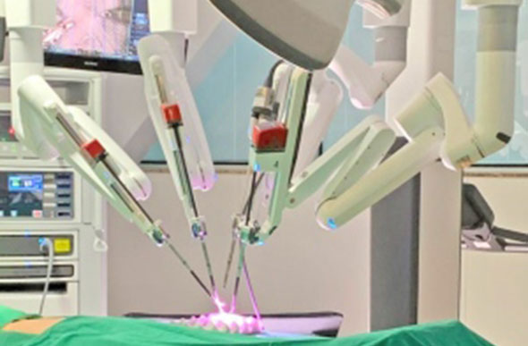Além da retirada do câncer de pulmão, a robótica é utilizada em procedimentos que envolvem próstata, ovário, útero e fígado. Daniel Bonomi / Divulgação /
