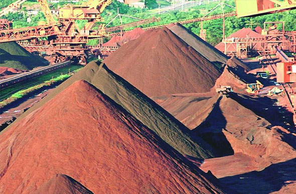 Foto: CVRD/divulgação. Minério extraído no Pará custa US$ 126 a tonelada; o produzido em Minas vale US$ 70