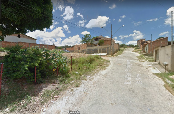 O crime ocorreu na rua Wilson Rodrigues da Silva, bairro Alvorada/ Foto: Street View