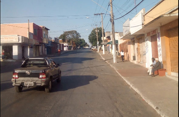 A tentativa de roubo aconteceu na Avenida Dom Cirilo, Bairro Canaã, em Paraopeba./ Foto: Google Maps/Reprodução