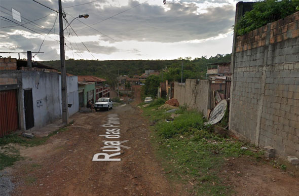 O crime aconteceu no bairro Chácara Del Rey, em Contagem./ Foto: Google Street View