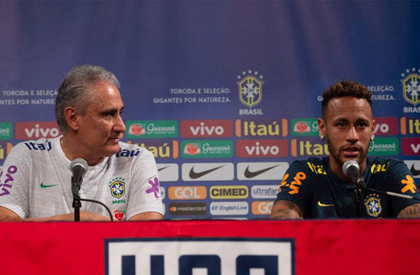 Neymar continua sendo nome importante dentro da hierarquia da seleção./ Foto: Pedro Martins / MoWA Press