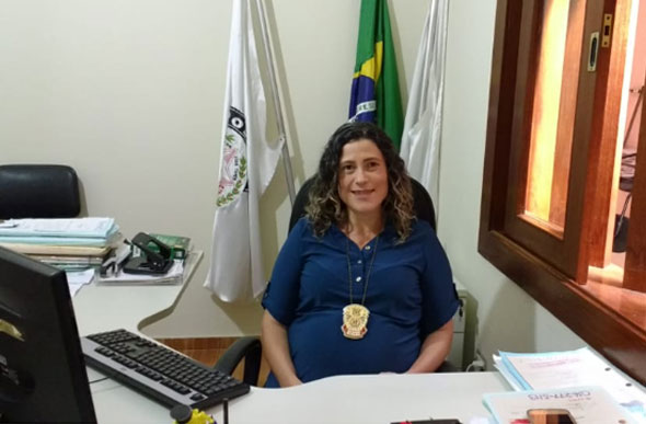 Daniela dos Santos Silva, Delegada Titular da Delegacia da Mulher de Sete Lagoas./ Foto: Nubya Oliveira