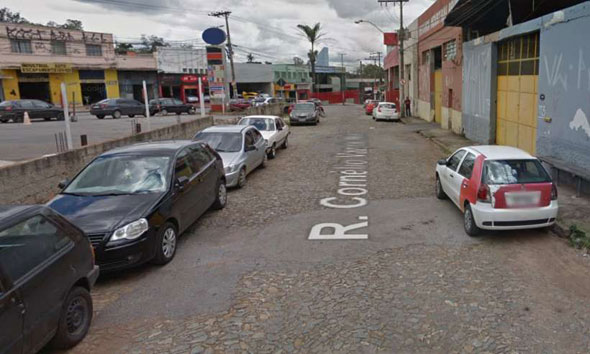 Caso aconteceu na madrugada dessa sexta-feira (20), no Bairro Jardim Industrial, em Contagem/Foto: Google