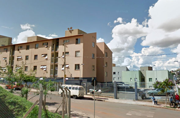 A confusão foi registrada pela Polícia Militar, na rua Evangelista, na bairro Santa Lúcia — Foto: Google Street View/Reprodução