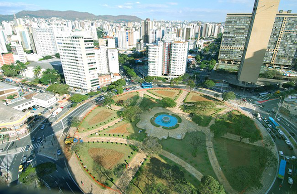 Praça Raul Soares, Belo Horizonte. Foto: Itatiaia