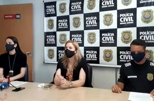 Polícia Civil prestou esclarecimentos sobre o caso /Foto: Divulgação/PCMG
