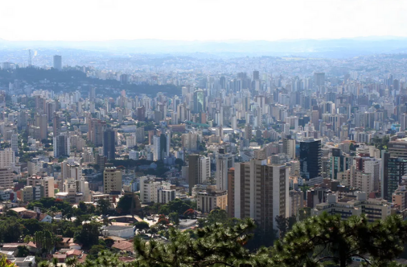 Vista aérea de Belo Horizonte — Foto: Sérgio Mourão/Acervo Setur-MG/Divulgação