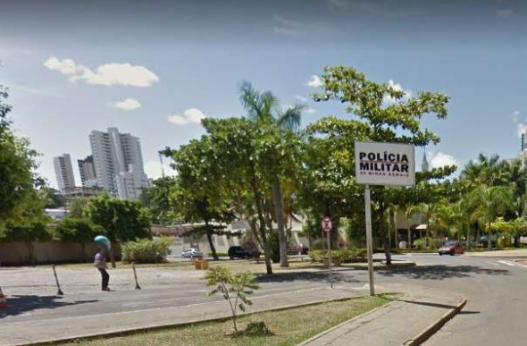 Polícia Militar de Bom Despacho ainda procura suspeito. Foto - Reprodução Google Street View
