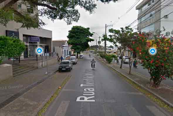 Crime aconteceu na rua Téofilo Marques / Foto: Google Maps / ilustrativa