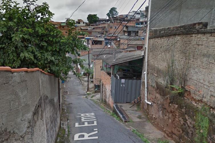 Rua Ema, na Vila Cemig./ Foto: Street View/Reprodução
