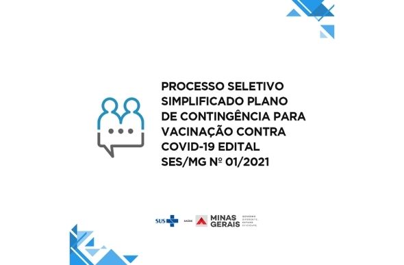 Imagem: SES-MG / Divulgação