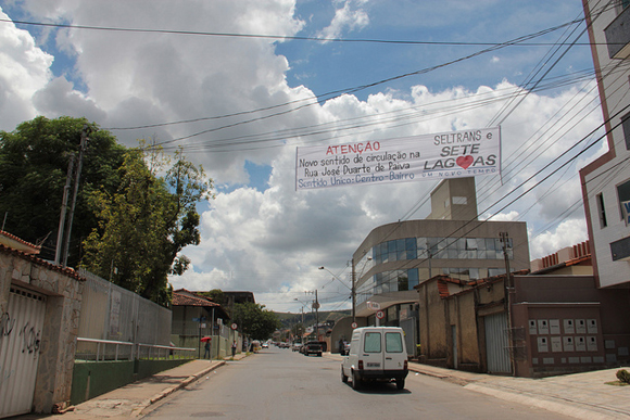 José Duarte de Paiva já está com nova sinalização de trânsito - Foto: Quin Drummond/SECOM - Prefeitura de Sete Lagoas