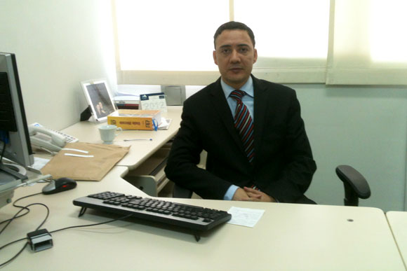 Dr. Alessandro de Abreu Borges é o responsável pelo processo / Foto: Marcelo Paiva