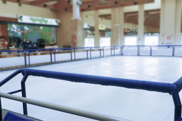 Pista de patinação continua no Shopping Sete Lagoas / Imagem divulgação