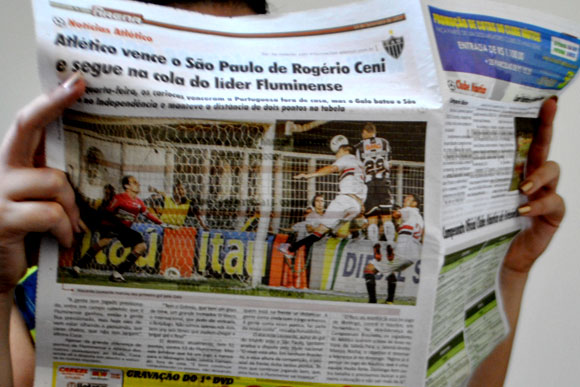 Propaganda em jornal impresso pode ser veiculada até esta sexta / Foto: Marcelo Paiva