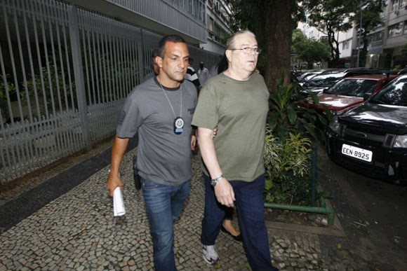 No Rio, o empresário Alexandre Peracio foi preso em Copacabana, na Zona Sul da cidade / Foto: Osvaldo Prado