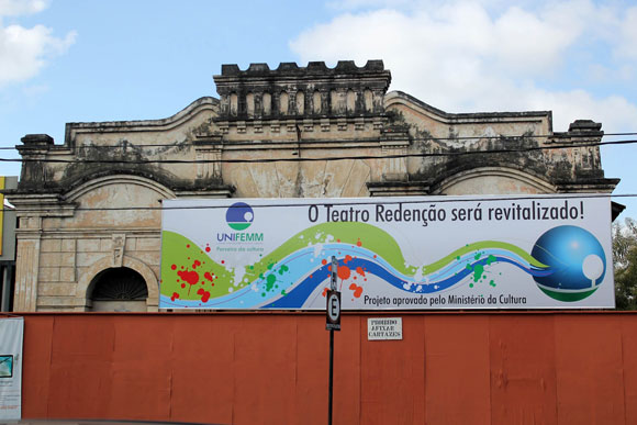 Teatro Redenção será revitalizado / Foto: Divulgação