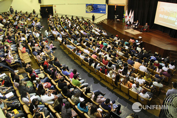 Evento foi realizado no auditório do Unifemm / Foto: Divulgação