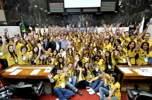 Parlamento Jovem Brasileiro em Minas Gerais / Foto: pj.deminas.blogspot.com
