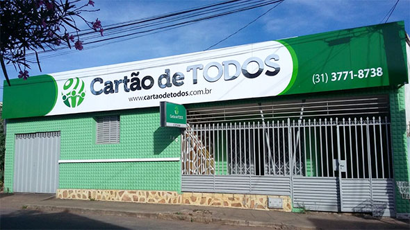 Cartão de TODOS, Rua Cândido Azeredo,143, Centro - Foto: Divulgação