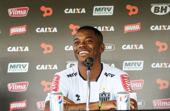 Robinho é uma das principais contratações da história do Atlético Mineiro / Foto: Divulgação / Torcedores.com 