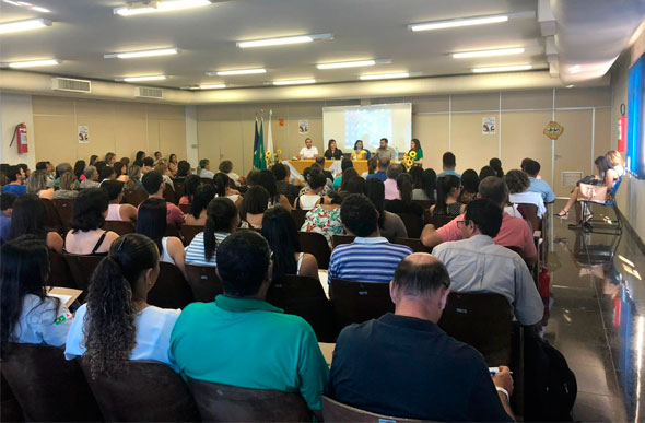 Foto: AsCom Secretaria da Saúde de Sete Lagoas/ O evento contou com a participação de aproximadamente 160 pessoas