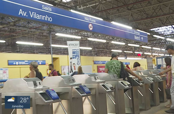  Foto: Reprodução/TV Globo/ Aumento no preço do metrô de Belo Horizonte vai refletir nas passagens da integração