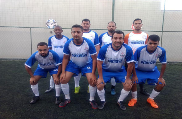 Campeão em 2018, o time do Administrativo - Rádio Eldorado começou com o pé direito a edição de 2019 da Copa Promove de Futebol Society./ Foto: Divulgação