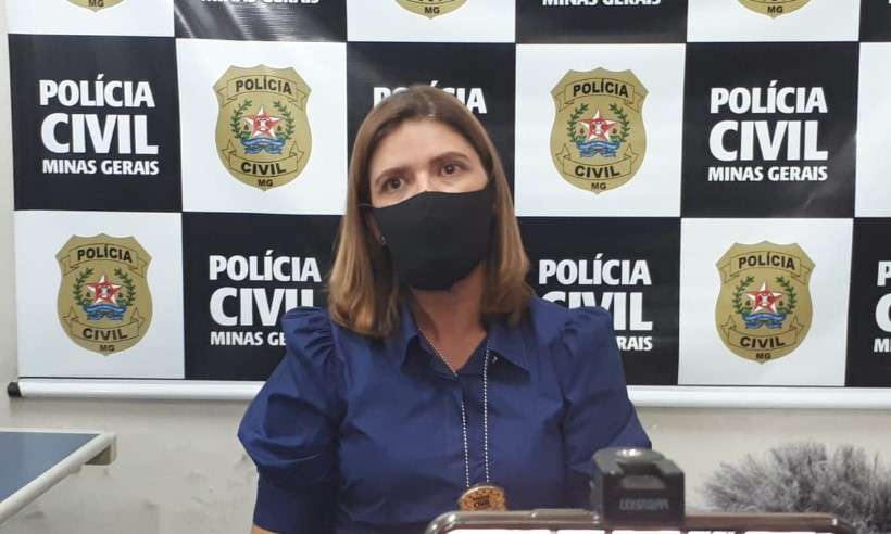 Delegada da Polícia Civil, Priscila Pereira Santos detalhou a investigação./ Foto: Divulgação/Polícia Civil MG