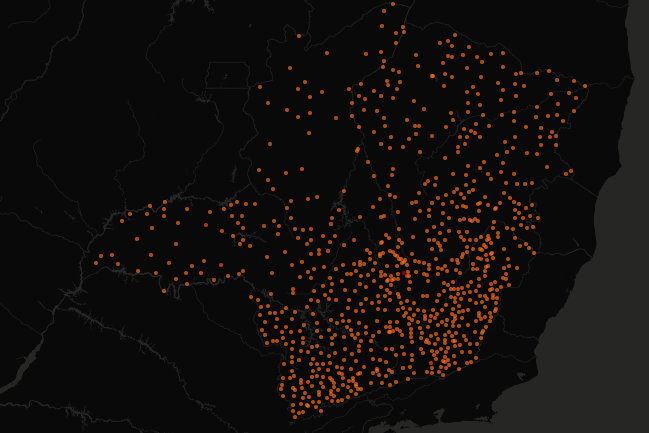 Já são 429 municípios com pessoas infectadas./ Foto: O Tempo/Reprodução