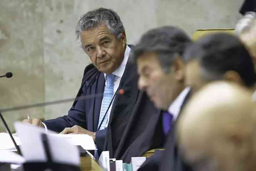 Ministro do STF, Marco Aurélio encaminhou o pedido de afastamento de Bolsonaro. Foto: Fellipe Sampaio/STF