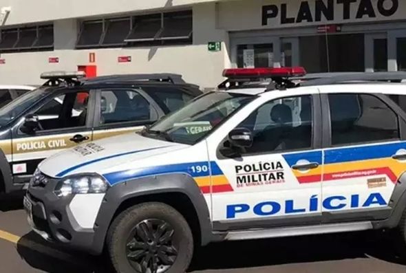 PM procura os suspeitos e PC investiga o crime (foto: PMMG/Divulgação)