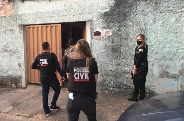 Suspeitos do crime foram presos em operação da Polícia Civil nas regiões de Venda Nova e Leste da capital — Foto: Divulgação PCMG
