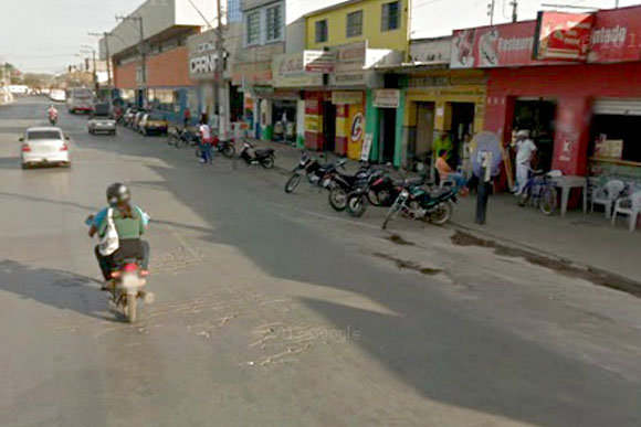 Ladrão desta vez tentou roubar em imobiliária na Antônio Olinto / Foto: Googlestreetview