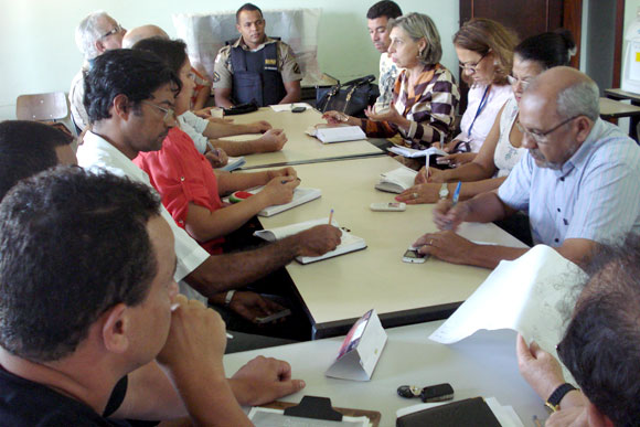 Reunião define detalhes da campanha / Foto: Divulgação