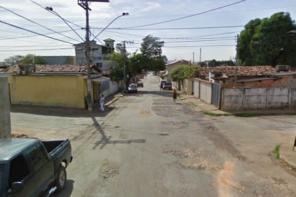 Ladrão foi preso no Santa Luzia na esquina das ruas Nestor Fóscolo e Maria Campelo / Foto: Googlestreetview 