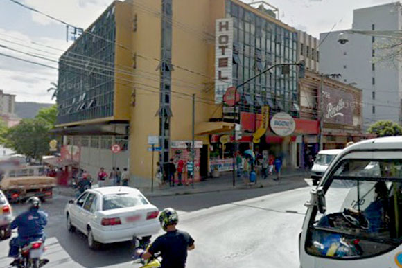 Mulher guardava droga em hotel no centro / Foto: Googlestreetview