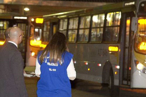 Procon está fiscalizando o estado dos ônibus / Foto: AgênciaT1